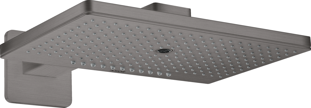 Overhead shower 460/300 3jet with shower arm and softsquare escutcheon