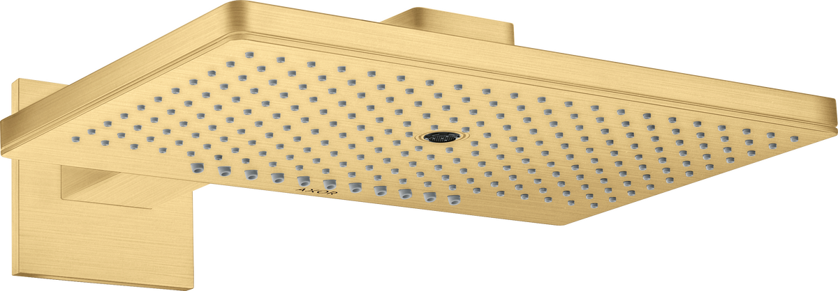 Overhead shower 460/300 3jet with shower arm and square escutcheon