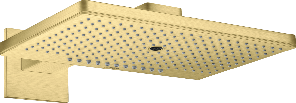 Overhead shower 460/300 3jet with shower arm and square escutcheon