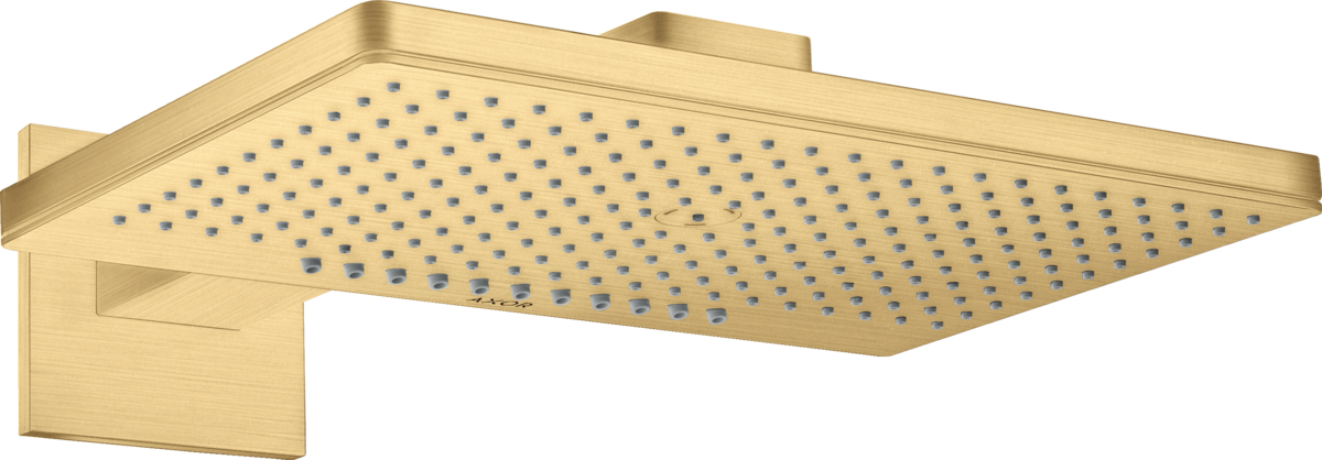 Overhead shower 460/300 2jet with shower arm and square escutcheon