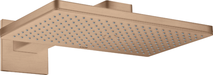 AXOR ShowerSolutions Douche de tête 460 / 300 mm 1jet avec bras de douche 450 mm et rosace carrée — 35278310
