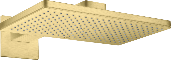 AXOR ShowerSolutions Douche de tête 460 / 300 mm 1jet avec bras de douche 450 mm et rosace carrée — 35278950