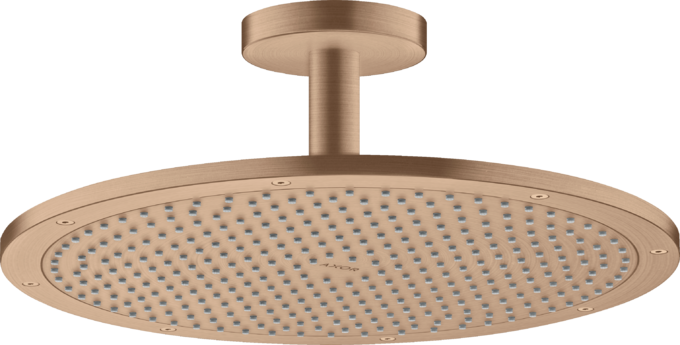 AXOR ShowerSolutions Douche de tête 350 Air 1jet avec raccordement plafond 100 mm — 26035310