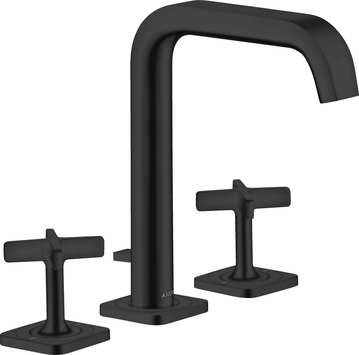 3-hole basin mixer 170 with escutcheons and pop-up waste set