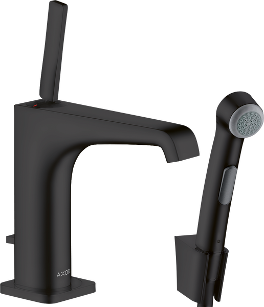 Mitigeur de lavabo 130 avec douchette hygiénique et flexible 1,60 m