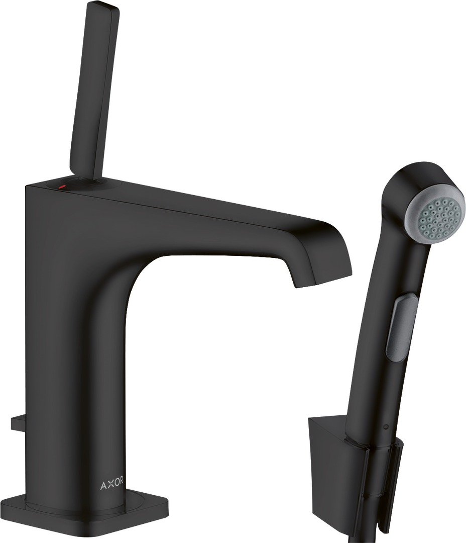 Mitigeur de lavabo 130 avec douchette hygiénique et flexible 1