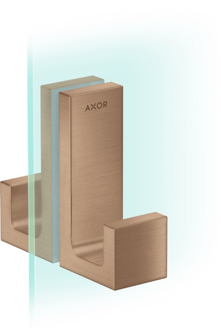 AXOR Universal Rectangular Poignée de porte de douche — 42639310