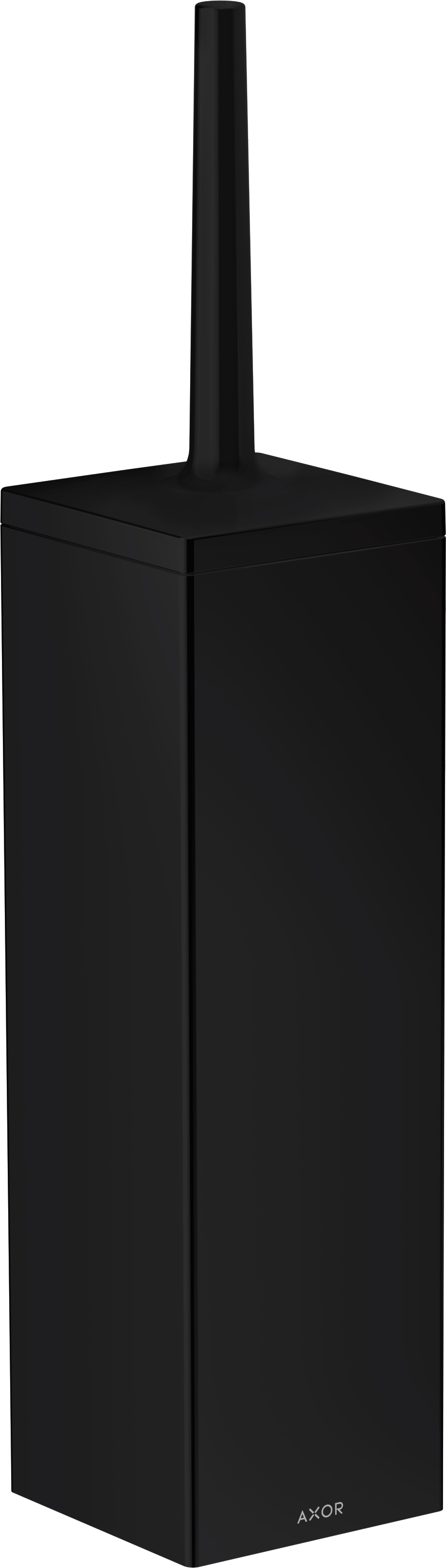 Toilet brush holder wall-mounted