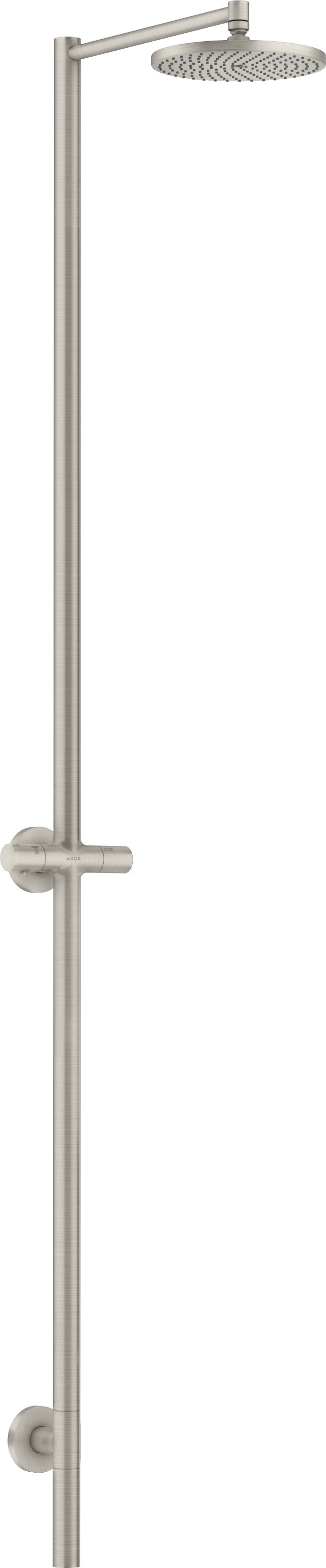 Nature shower column with overhead shower 240 1jet 2 ticks without hand shower