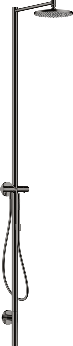 Shower column with thermostat and overhead shower 240 1jet