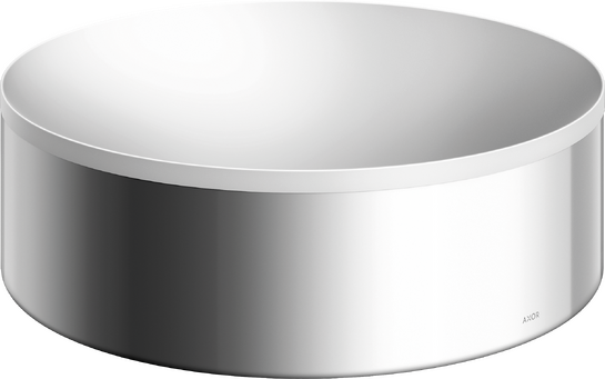 Wash bowl 300 without tap hole and overflow