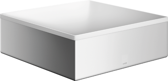 Wash bowl 285/285 without tap hole and overflow