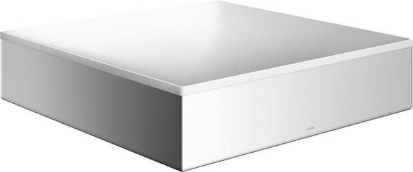 Umywalka nablatowa 400/400 bez otworu na baterię i przelewu