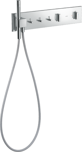 Thermostatic module 540/110 for concealed installation for 3 functions