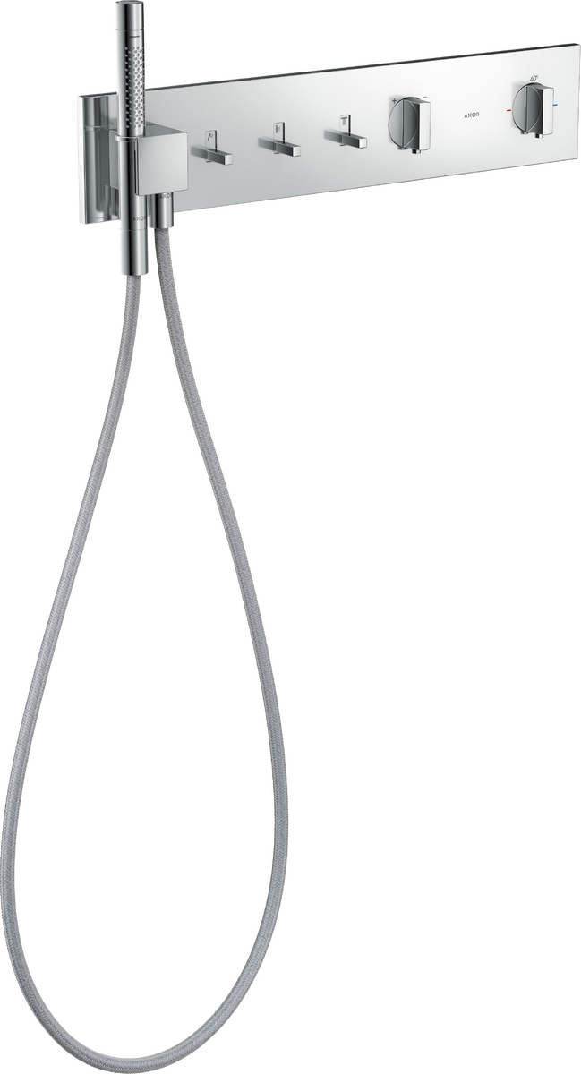 Thermostatic module 540/110 for concealed installation for 3 functions