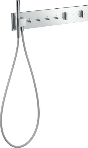 AXOR ShowerComposition Shower mixers: two-handle, 4 outlets, Chrome, Item No. 12573000 AXOR ShowerComposition Shower mixers: two-handle, 4 outlets, Chrome, Item No. 12573000