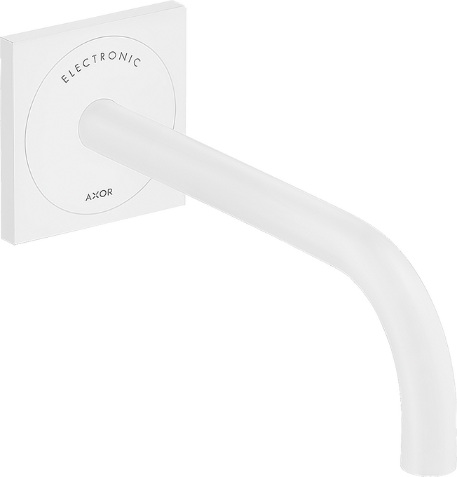 AXOR Uno Mitigeur de lavabo électronique encastré, montage mural , bec 225 mm — 38120700