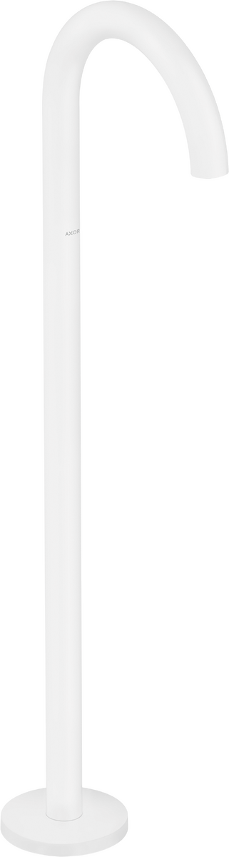 Bath spout curved floor-standing