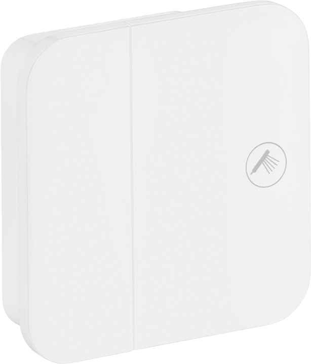 Shut-off valve for concealed installation