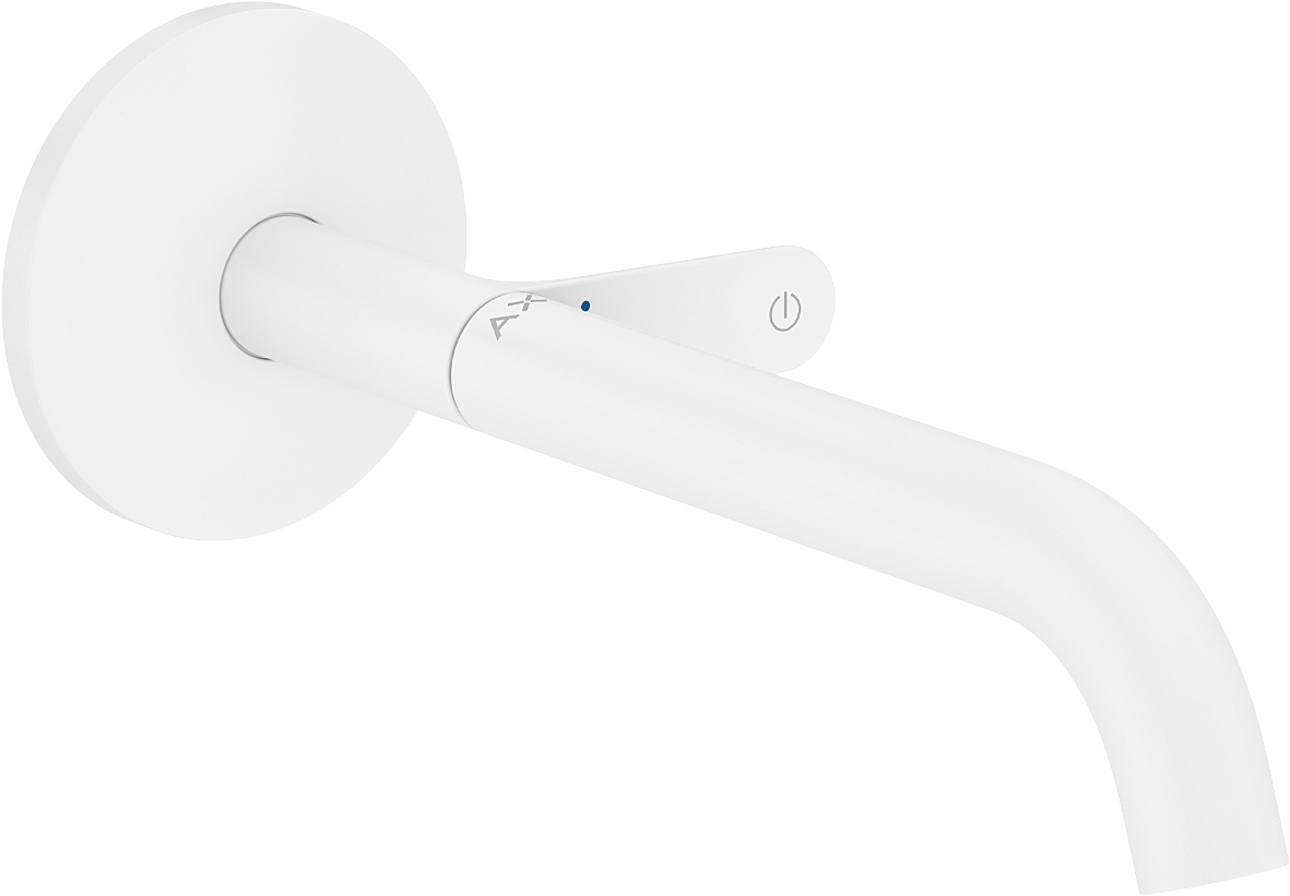 Basin mixer for concealed installation wall-mounted Select with spout 220 mm