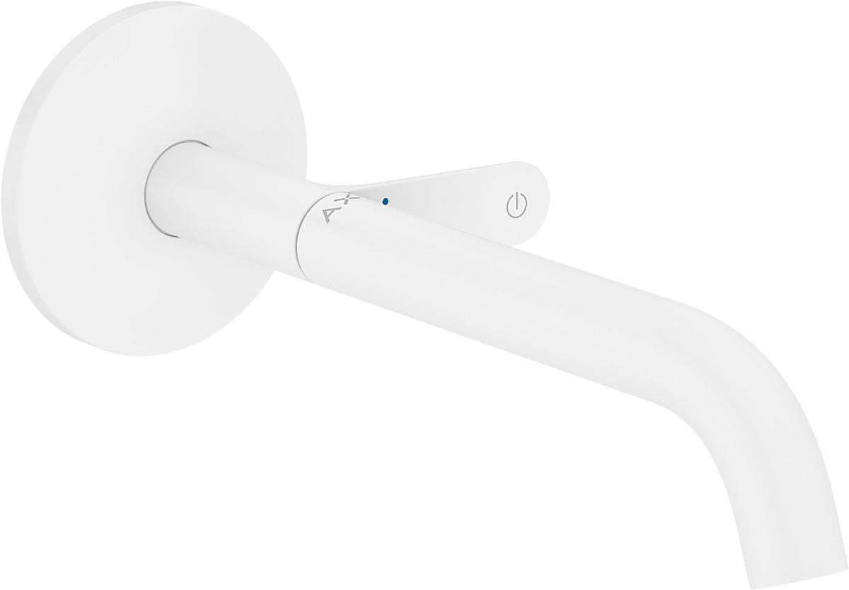 Basin mixer for concealed installation wall-mounted Select with spout 220 mm