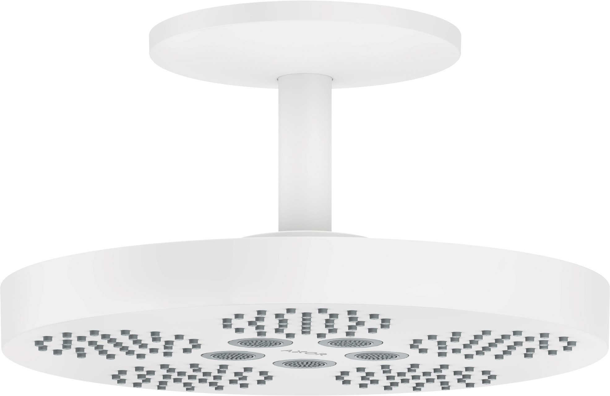 Overhead shower 280 2jet 2.5 GPM with ceiling connection