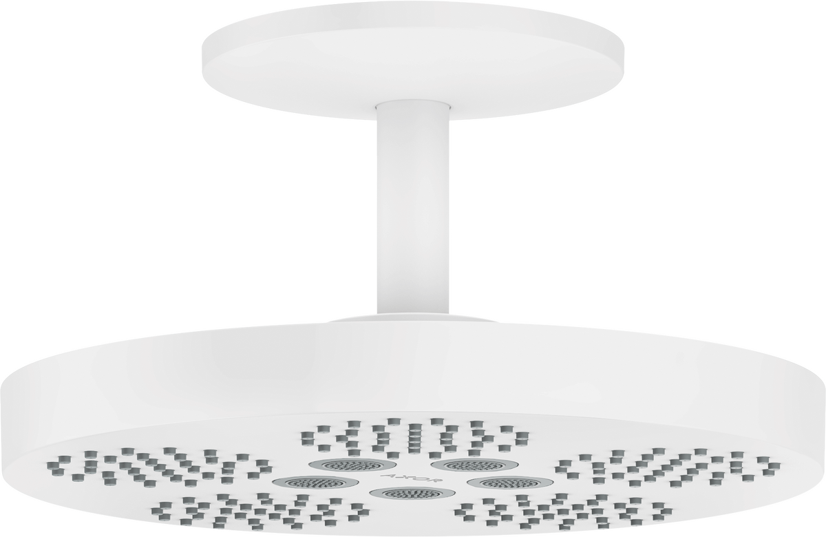 Overhead shower 280 2jet with ceiling connection
