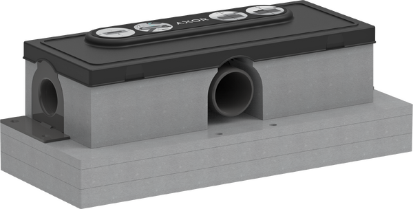 Grundkörper Duschrinne Ablaufgehäuse für Standardinstallation Grundkörper Duschrinne Ablaufgehäuse für Standardinstallation