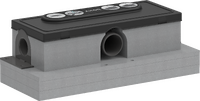 Base set for finish sets for standard installation Base set for finish sets for standard installation