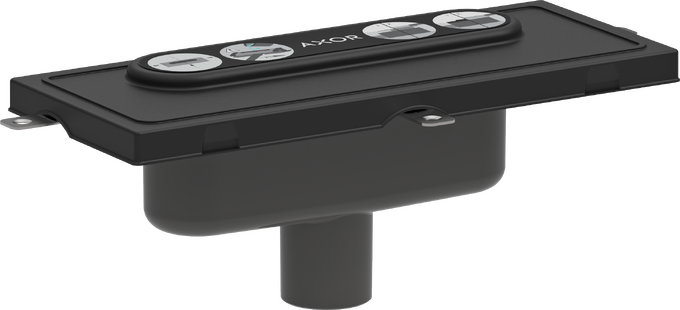AXOR uBox universal Corps d'encastrement pour caniveau de douche linéaire pour installation verticale — 01007180