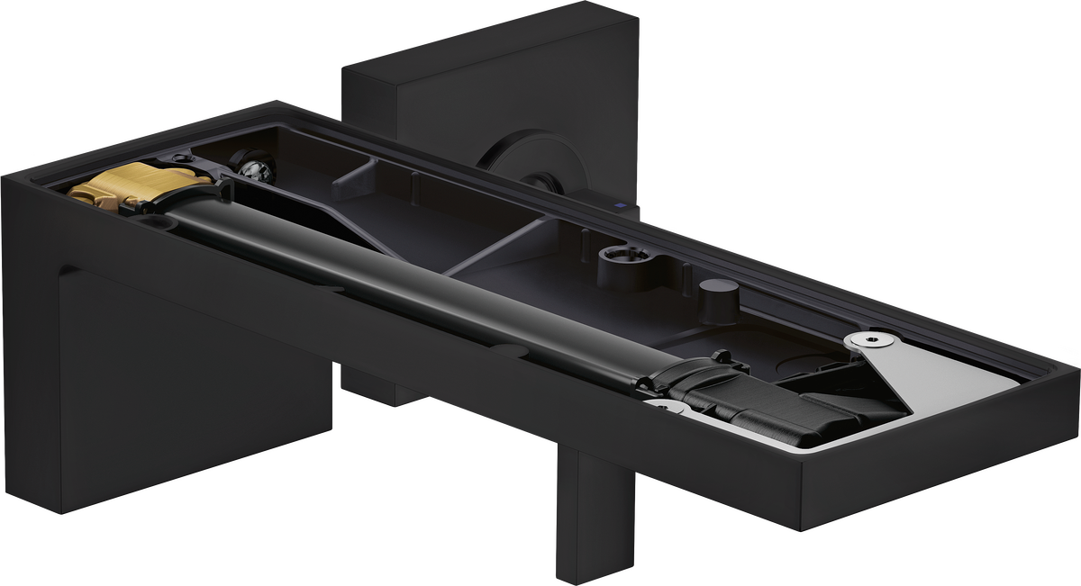 Single lever basin mixer for concealed installation wall-mounted with spout 221 mm without plate