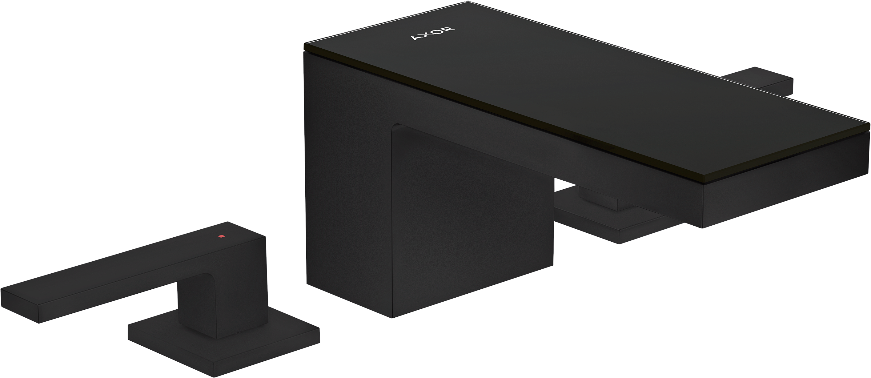 3-hole basin mixer 70 with push-open waste set