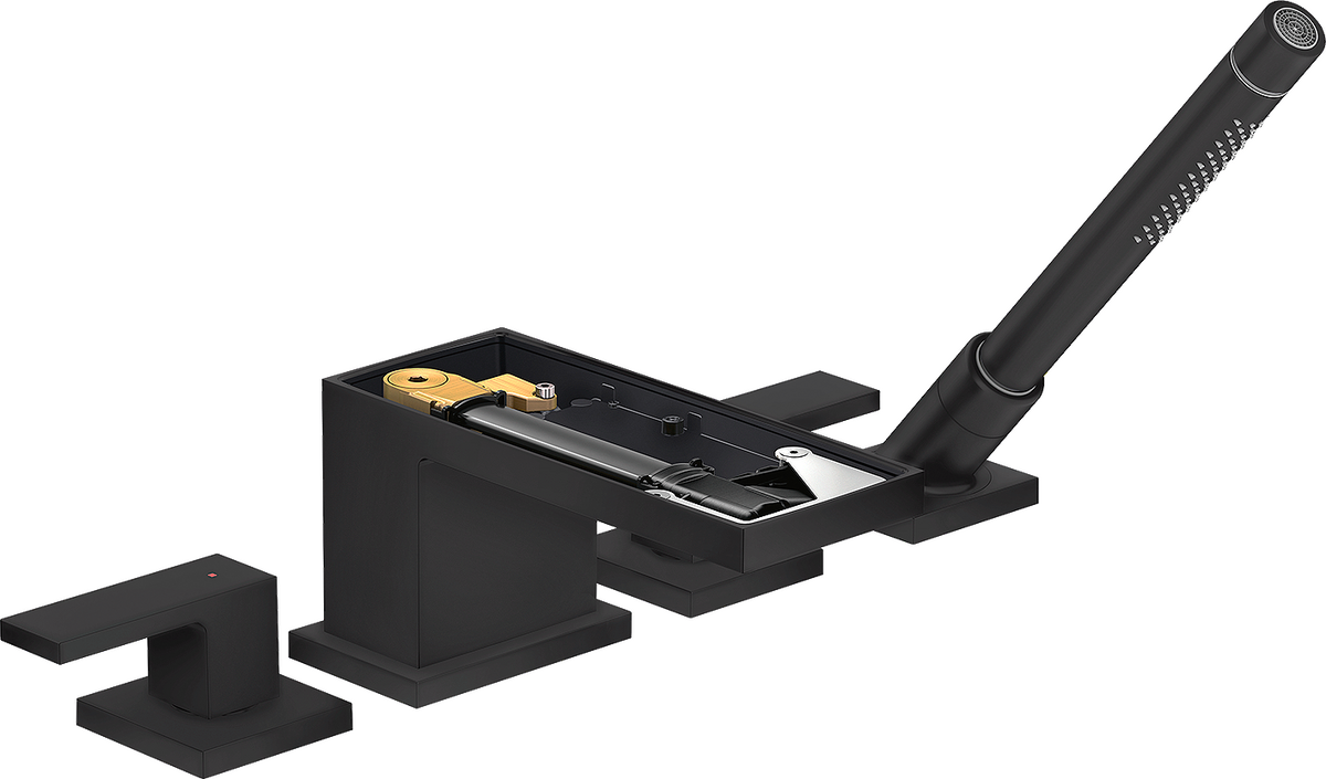 Grifería de 4 agujeros