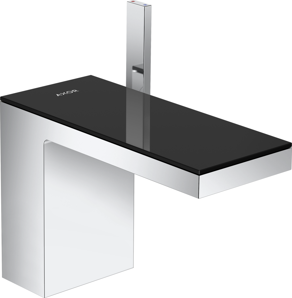 Single lever basin mixer 110 with push-open waste set