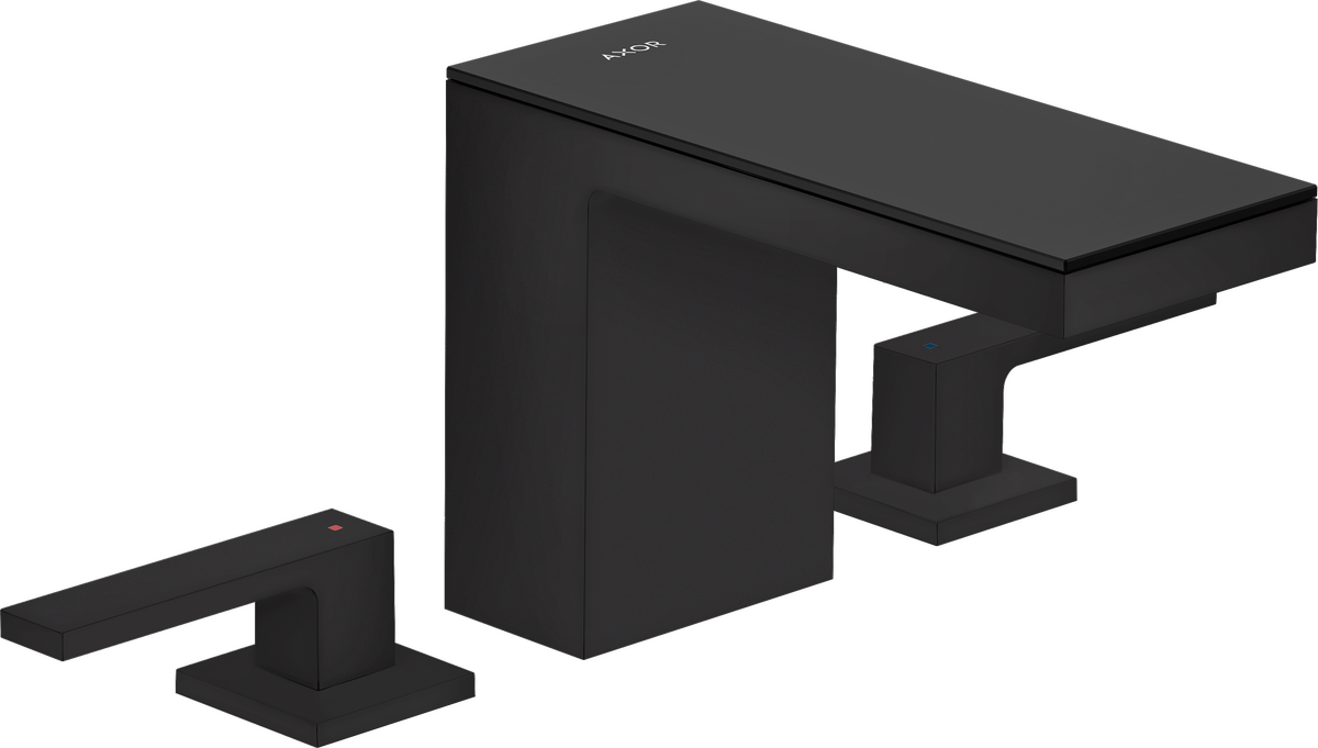 3-Loch Waschtischarmatur 110 mit Push-Open Ablaufgarnitur