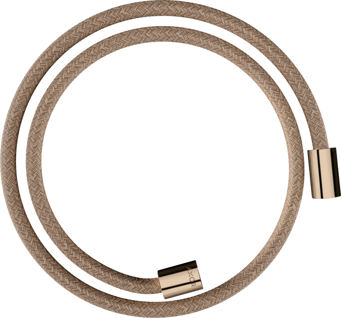 AXOR ShowerSolutions Flexible de douche textile 1,25 m avec écrous cylindriques — 28228300