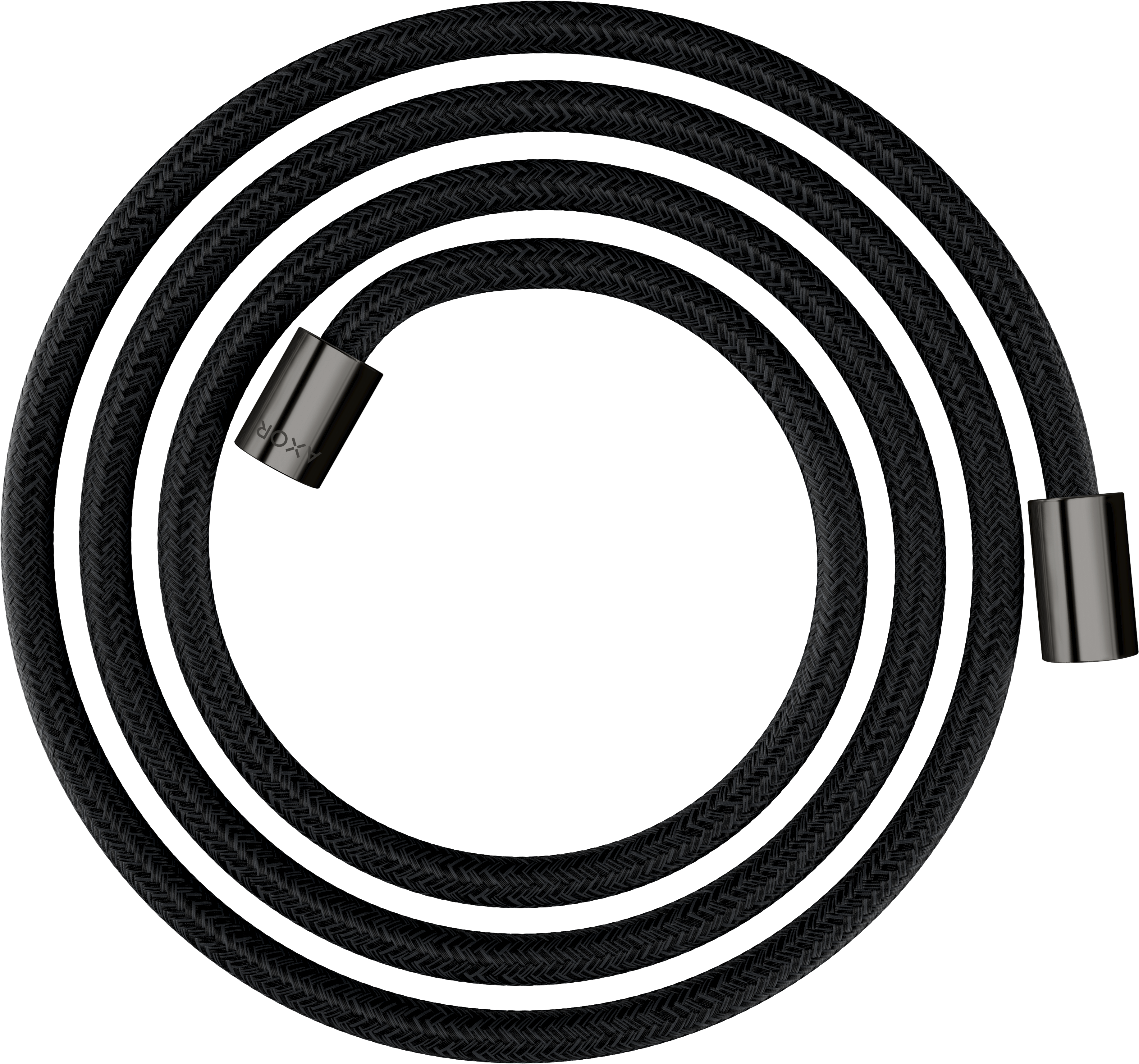 Tekstilbruserslange 2 m med cylindriske omløbere