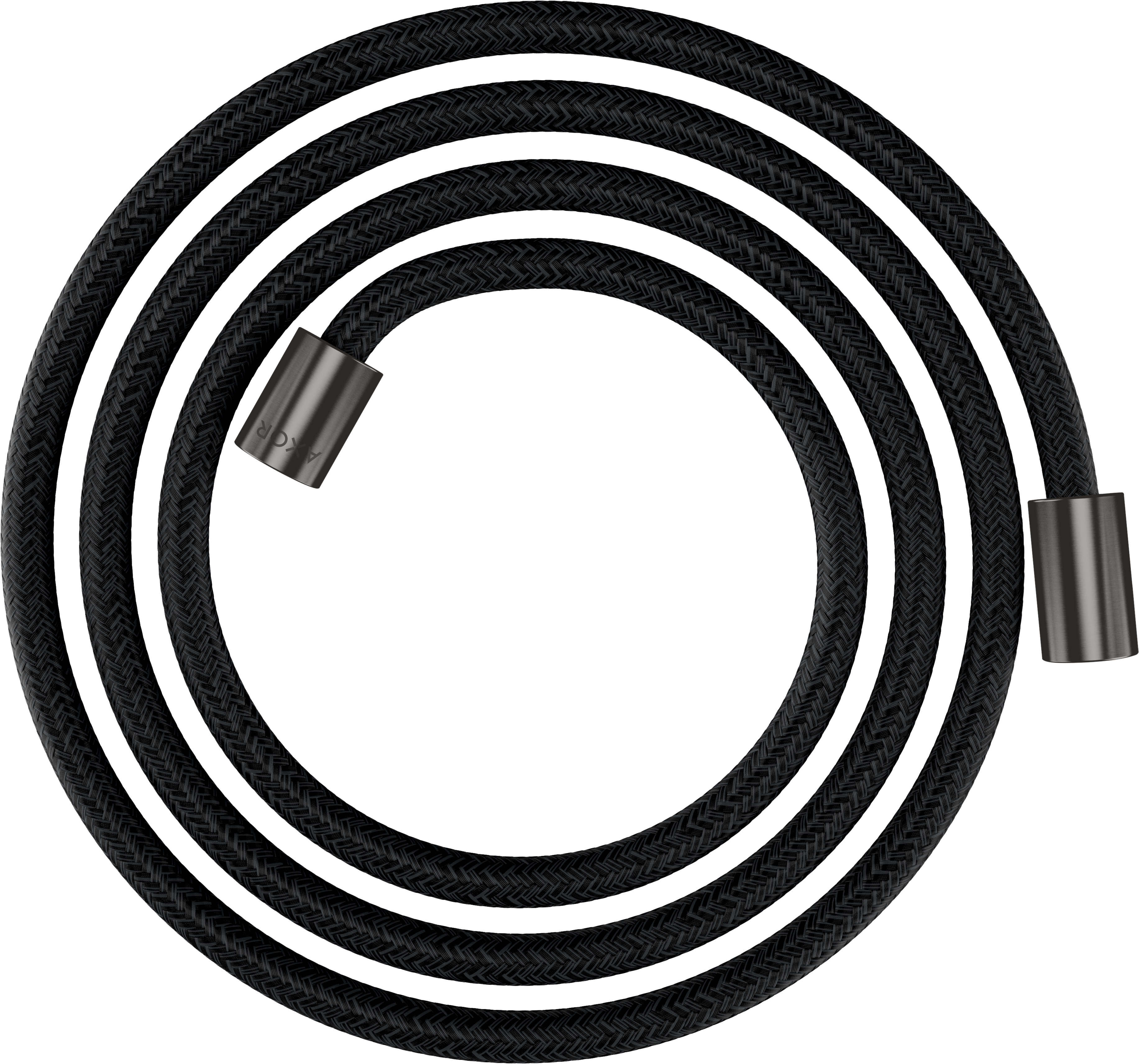 Textilbrauseschlauch 2 m mit zylindrischen Muttern