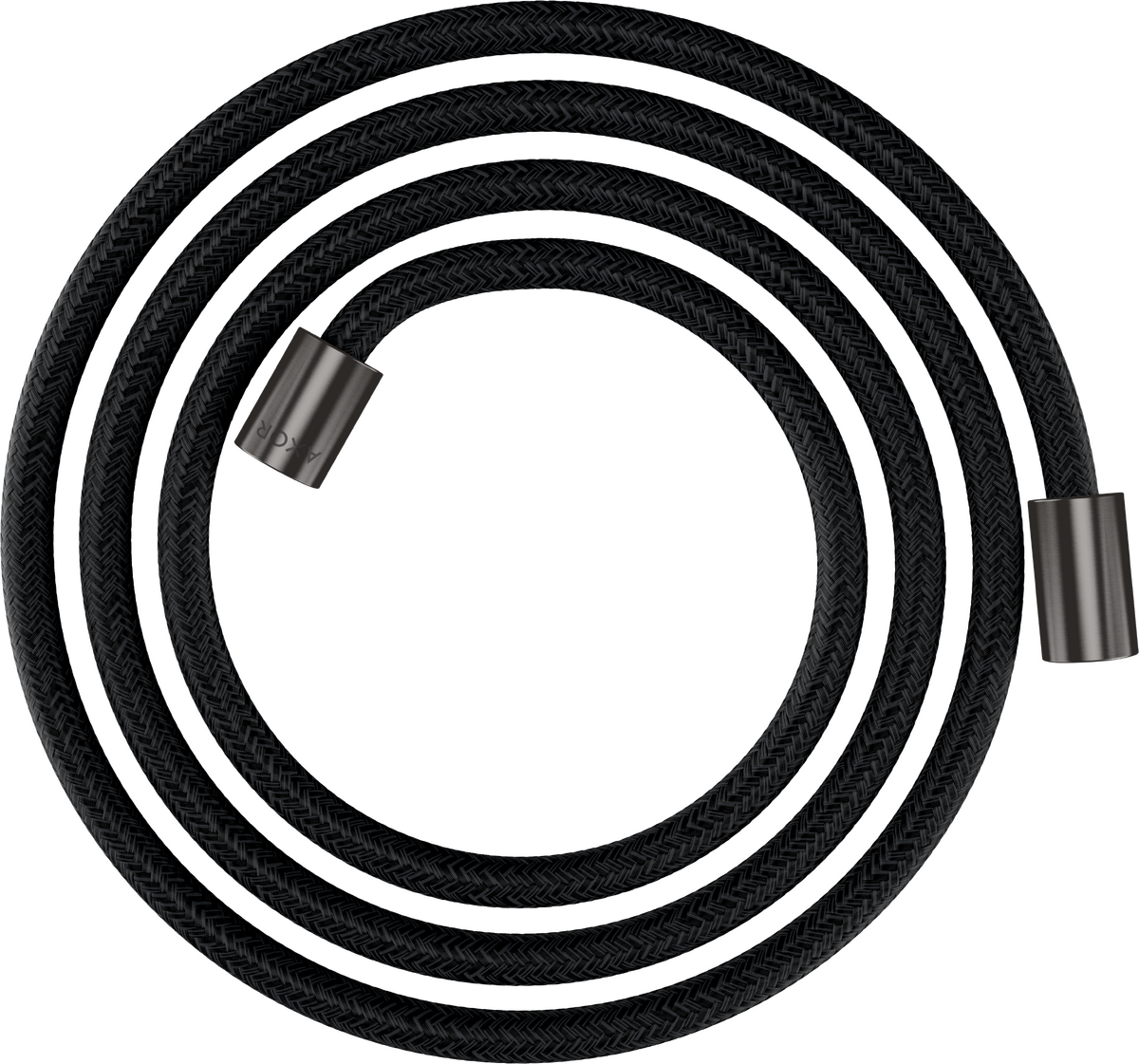 Textiel doucheslang 2 m met cilindrische moeren