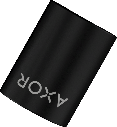 Flessibile doccia in simil-tessuto 2 m con dado conico e cilindrico