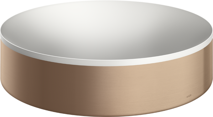 Vasque 400 sans trou de robinetterie ni trop-plein