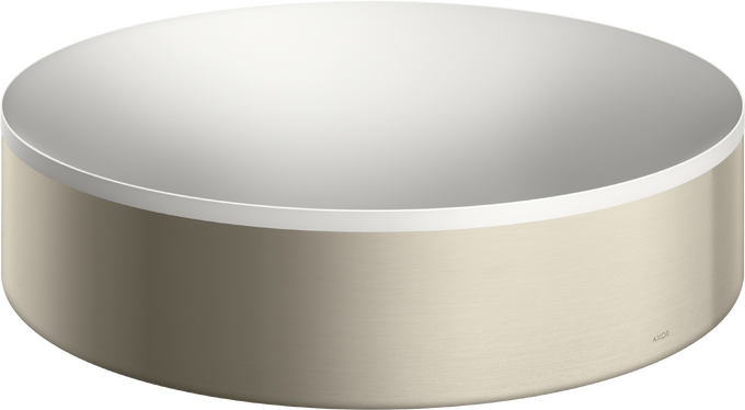 Vasque 400 sans trou de robinetterie ni trop-plein