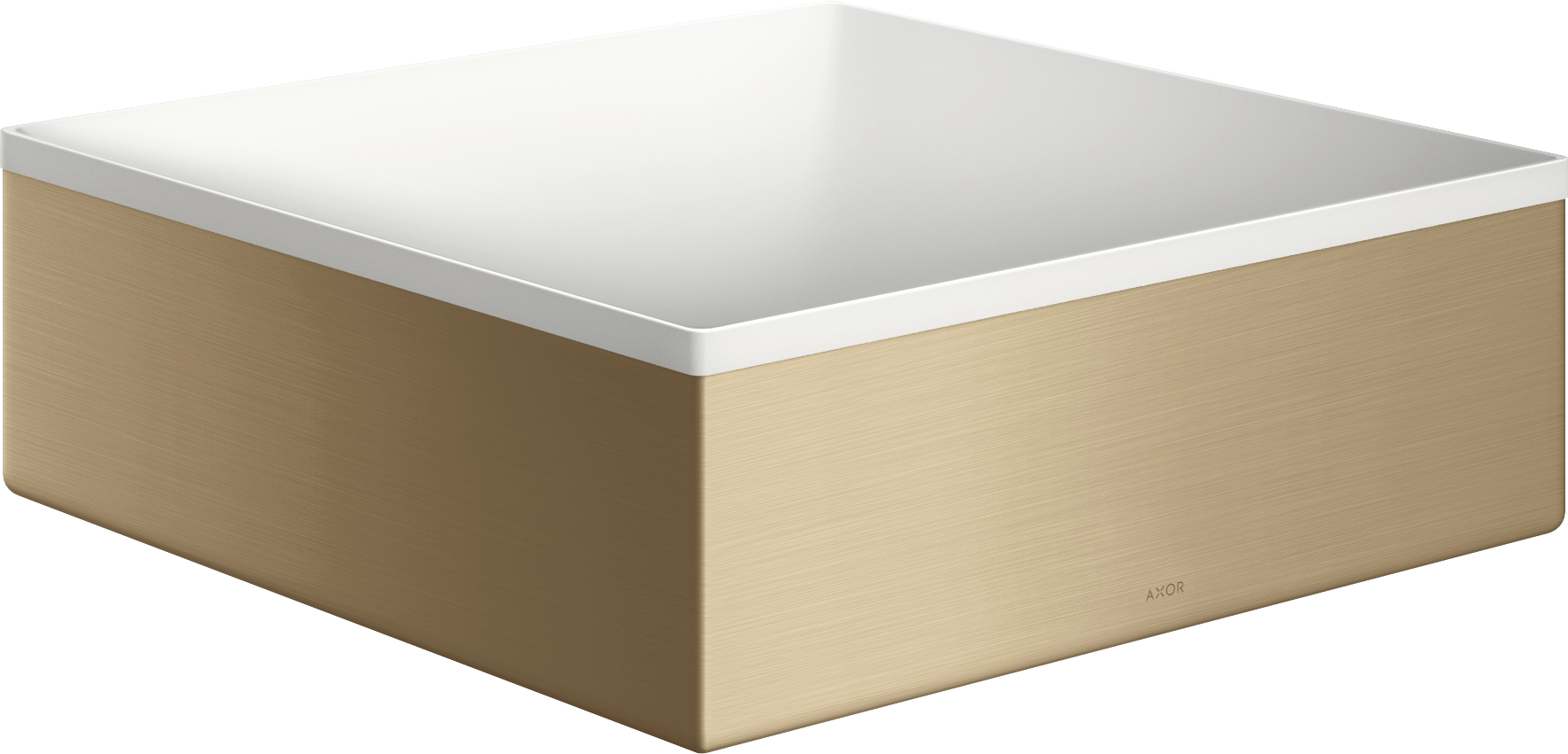 Wash bowl 285/285 without tap hole and overflow