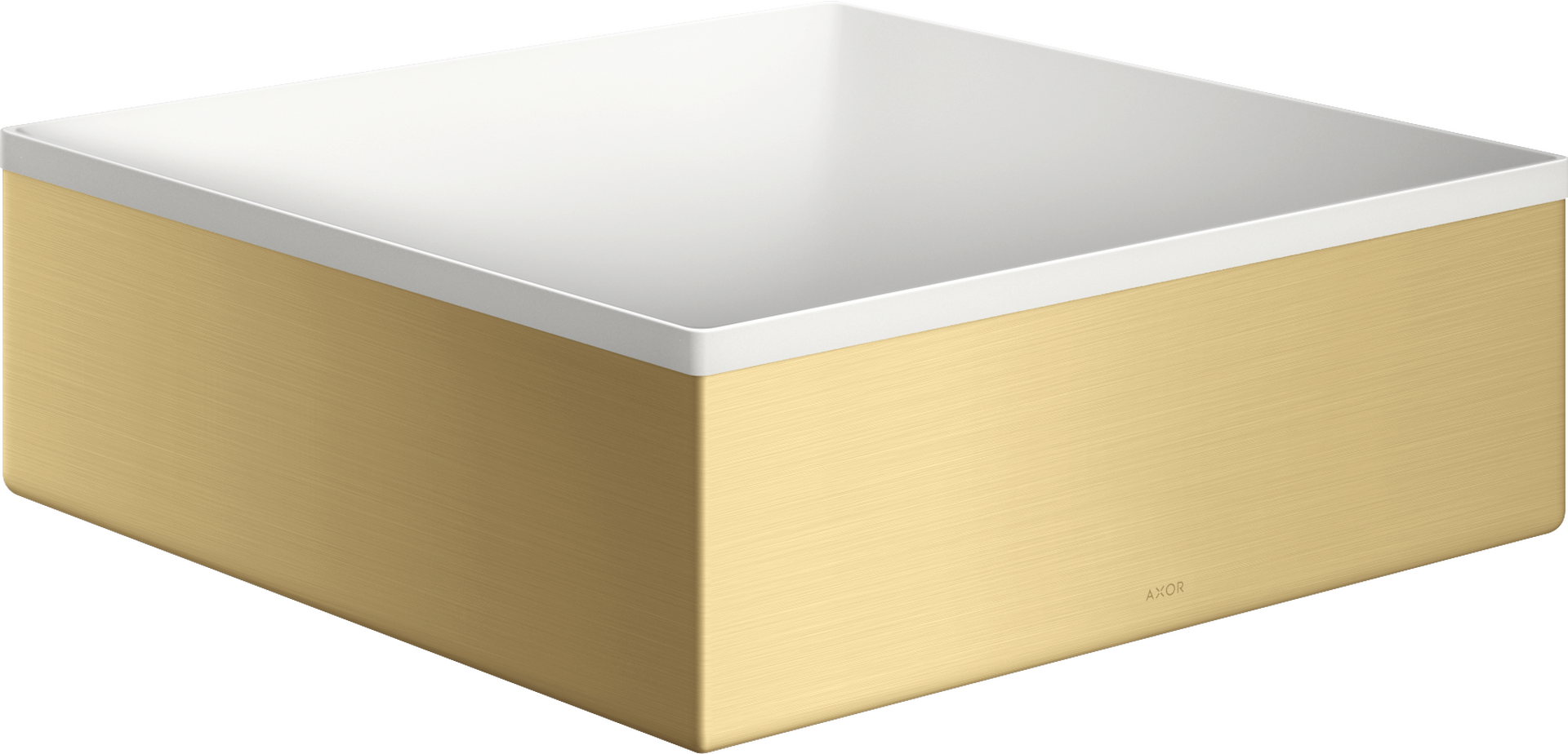 Vasque 285/285 sans trou de robinetterie ni trop-plein