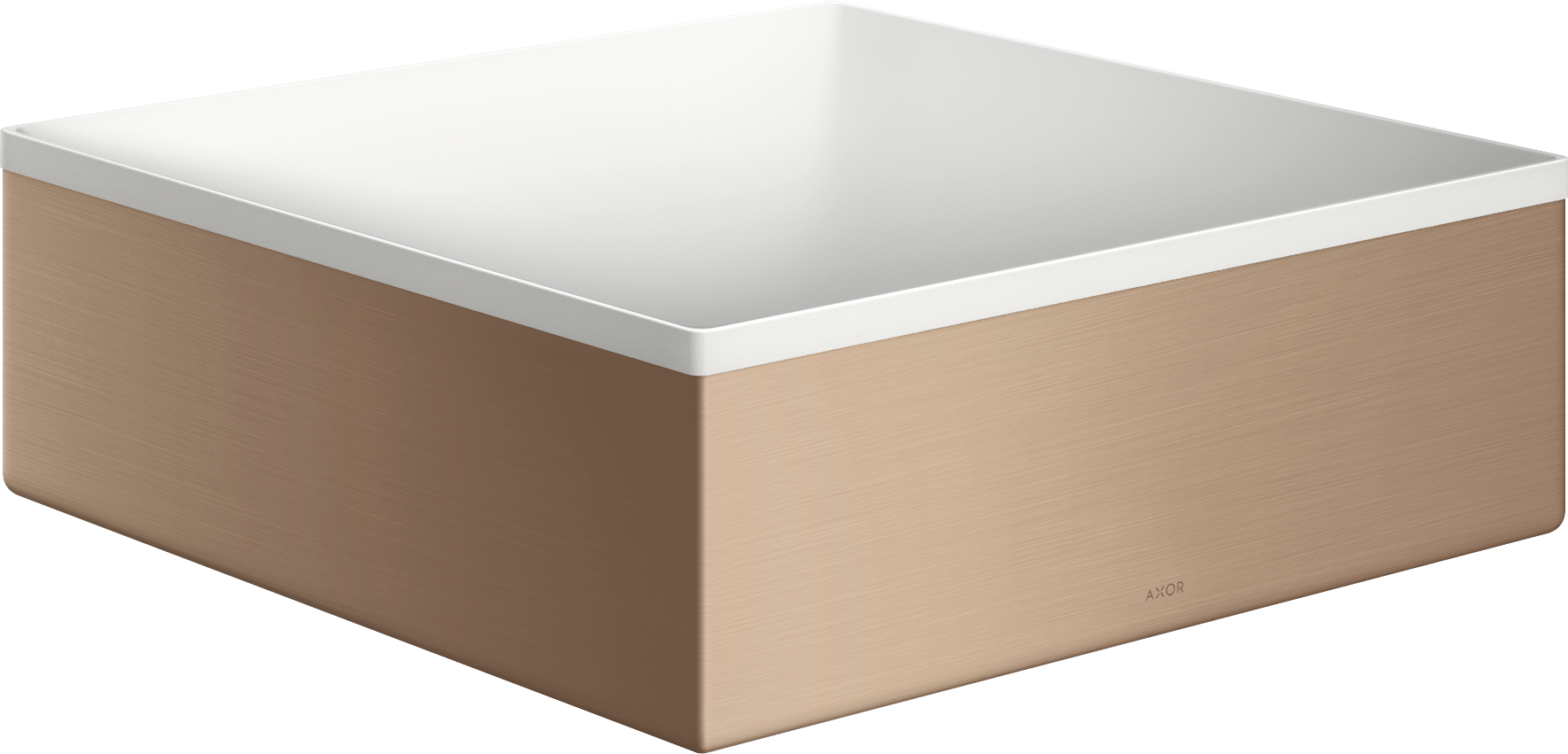 Wash bowl 285/285 without tap hole and overflow