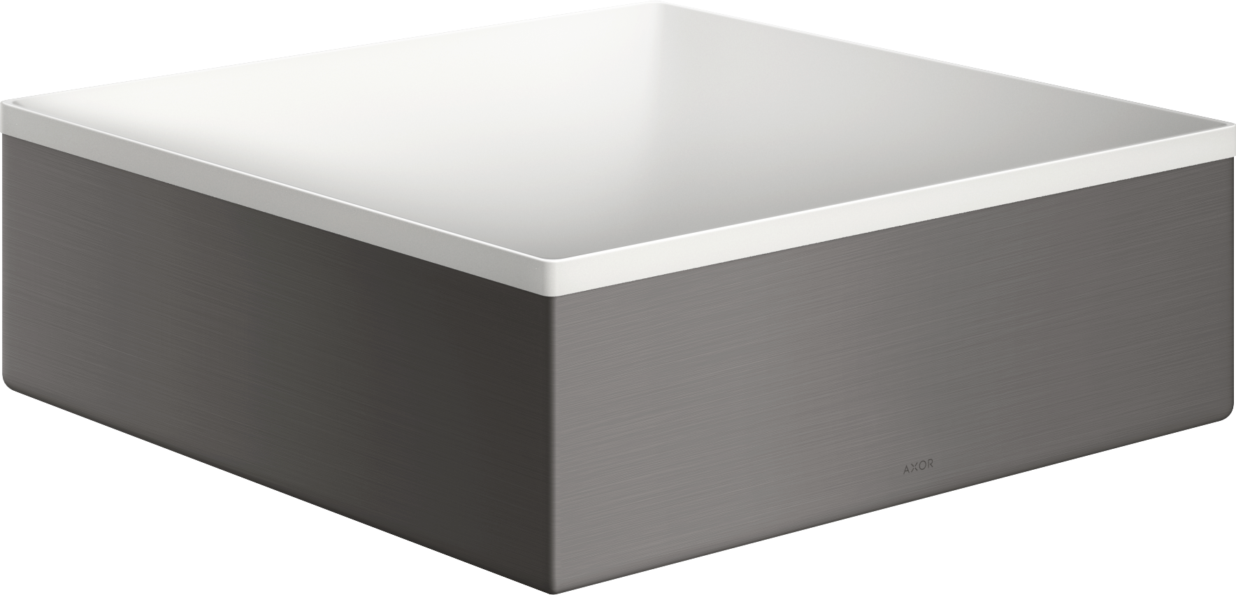 Wash bowl 285/285 without tap hole and overflow