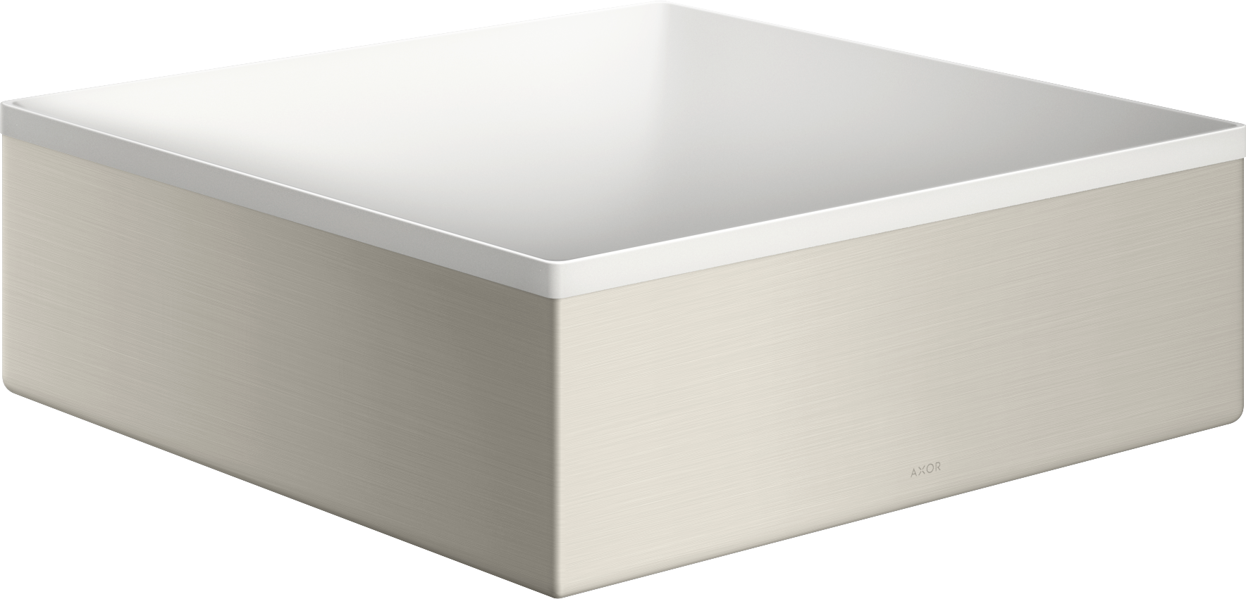 Aufsatzwaschtisch 285/285 ohne Hahnloch und Überlauf