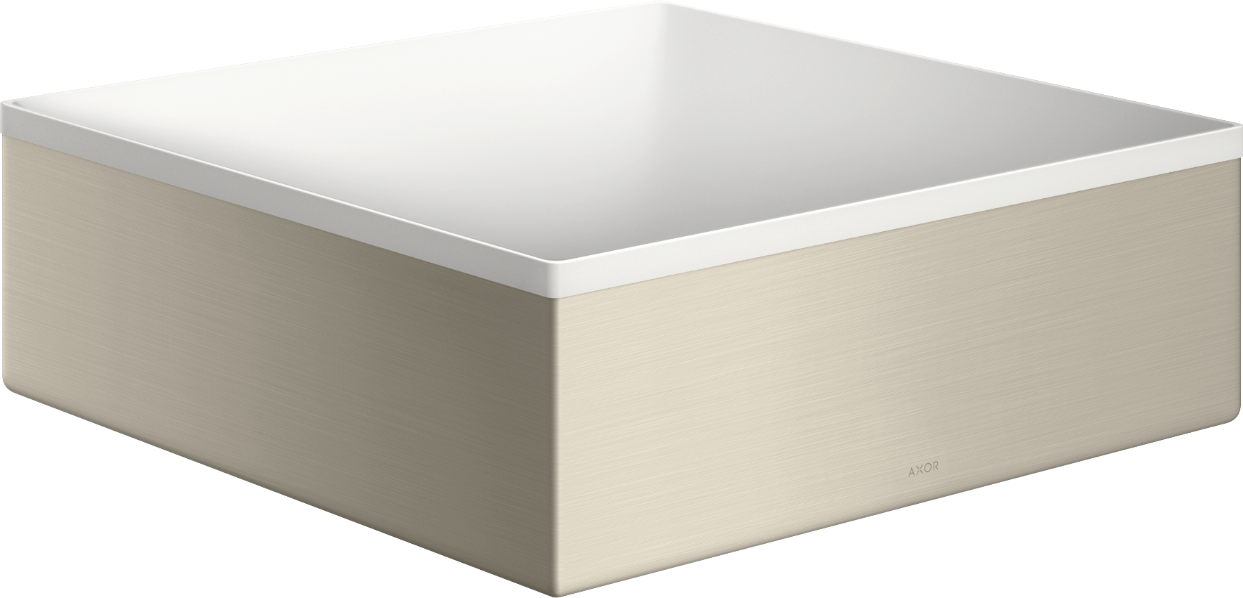 Wash bowl 285/285 without tap hole and overflow