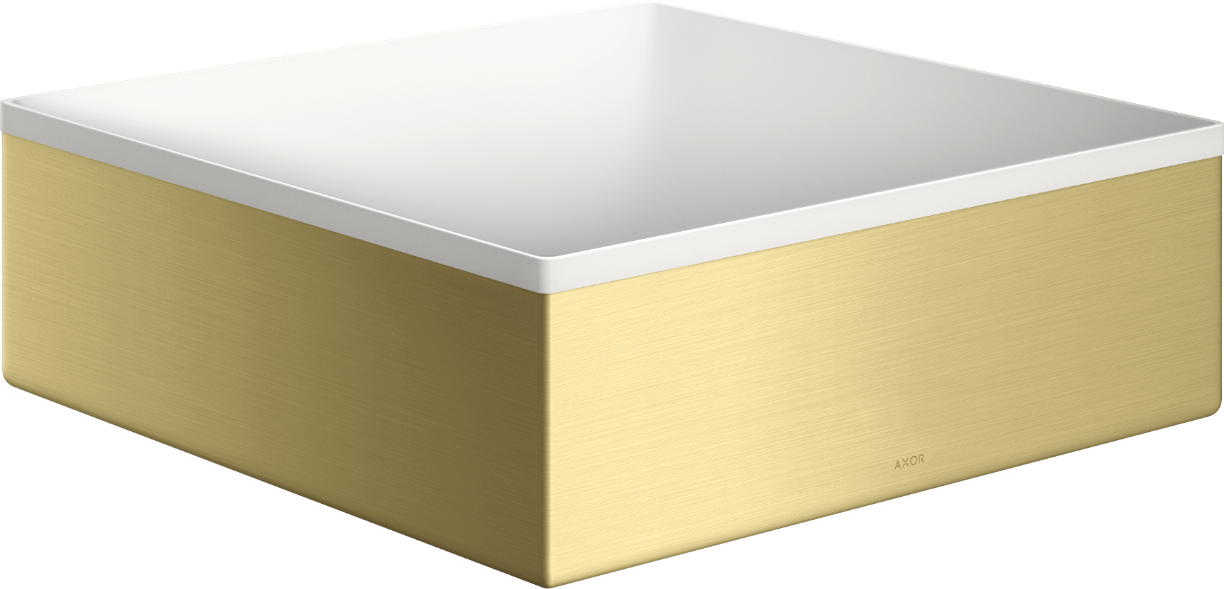 Wash bowl 285/285 without tap hole and overflow