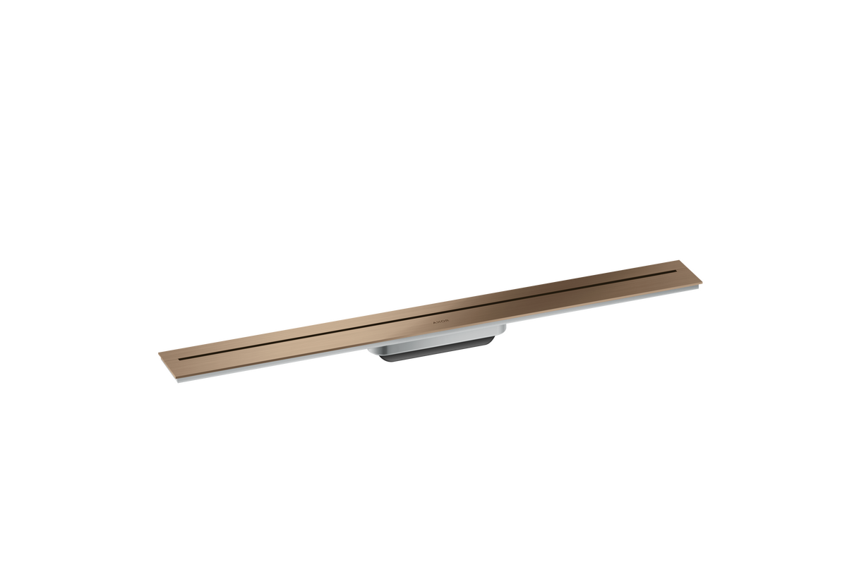 Finish set shower drain 800 for wall mounting